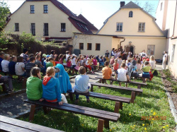 Zahrada u domku
