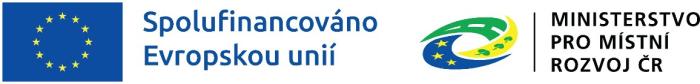 Logo EU a Ministerstvo pro místní rozvoj ČR