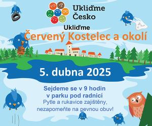 Ukliďme Červený Kostelec a okolí 2025 3